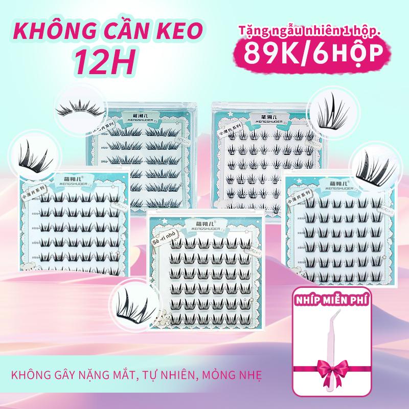 Lông Mi Giả Lông mi giả có sẵn keo dáng dài vừa lông mi đen rõ nét mỏng nhẹ và tự nhiên