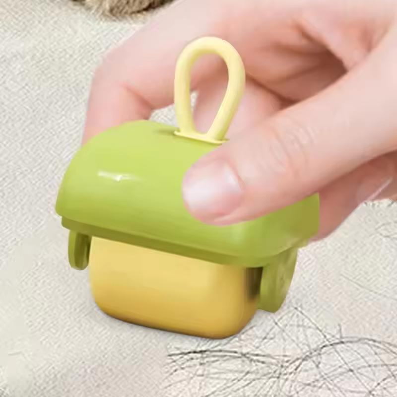 Con Lăn Xơ Vải, Có Thể Giặt Và Tái Sử Dụng, Để Loại Bỏ Lông Thú Cưng Trên Quần Áo, Chất Tẩy Rửa Vải Cầm Tay Thiết Yếu Du Lịch, Tặng Kèm 6 Lần Nạp Dính, Không Mùi, Không Gây Dị Ứng, Không Độc Hại 3