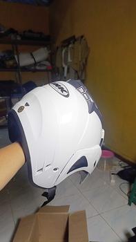 Product Review of PREMIUM HELM INK JP8 DOBEL VISOR SNI ORIGINALNYA FNK Motorcycle from E**0 0