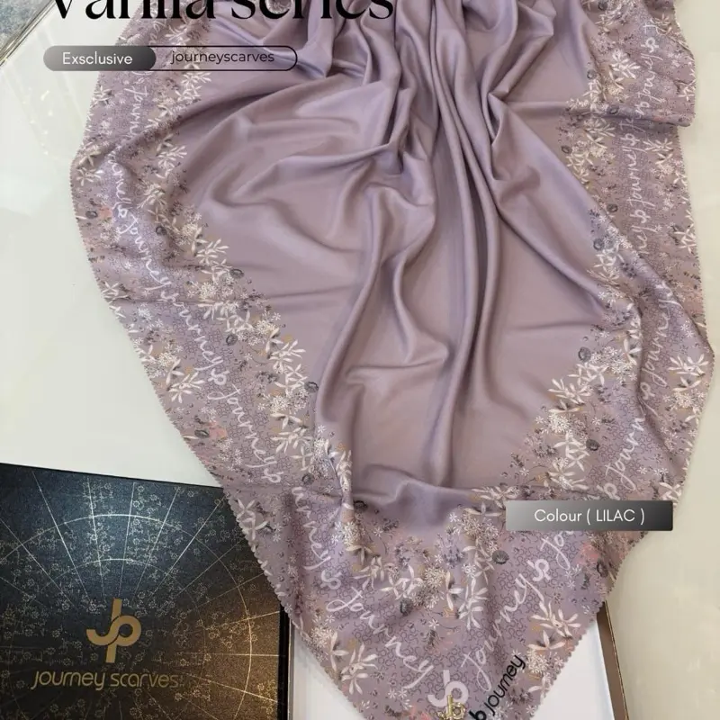 Hijab Journey Motif Terbaru Vanila Milli Series By Journey Scarves JP KW Motif Terbaru Dan Terlengkap Hijab Terbaik Indonesia