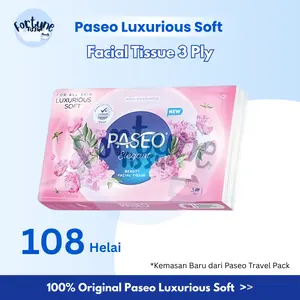Tisu Tissue Saku | PASEO TRAVEL PACK | 108 Helai 3 Ply