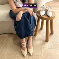 Gambar Laviola 4804 HSD - Sepatu High Heels Wanita Tinggi 6 cm Apricot dan Cream Sandal - APRICOT, 37 dari Laviola Shoes Kota Administrasi Jakarta Barat 1 Tokopedia