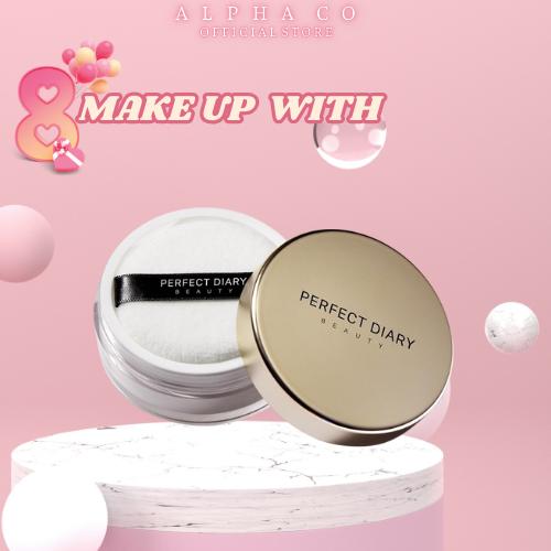   MAI TRỊNH  Phấn Phủ Perfect Diary Kiềm Dầu Lâu Trôi Mịn Da Tự Nhiên 7g 