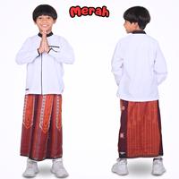 Gambar SARUNG ROK INSTAN ANAK - Motif Songket ORIZANO Muslim Katun - MAROON, M dari Orizano Fashion Kota Surabaya 4 Tokopedia