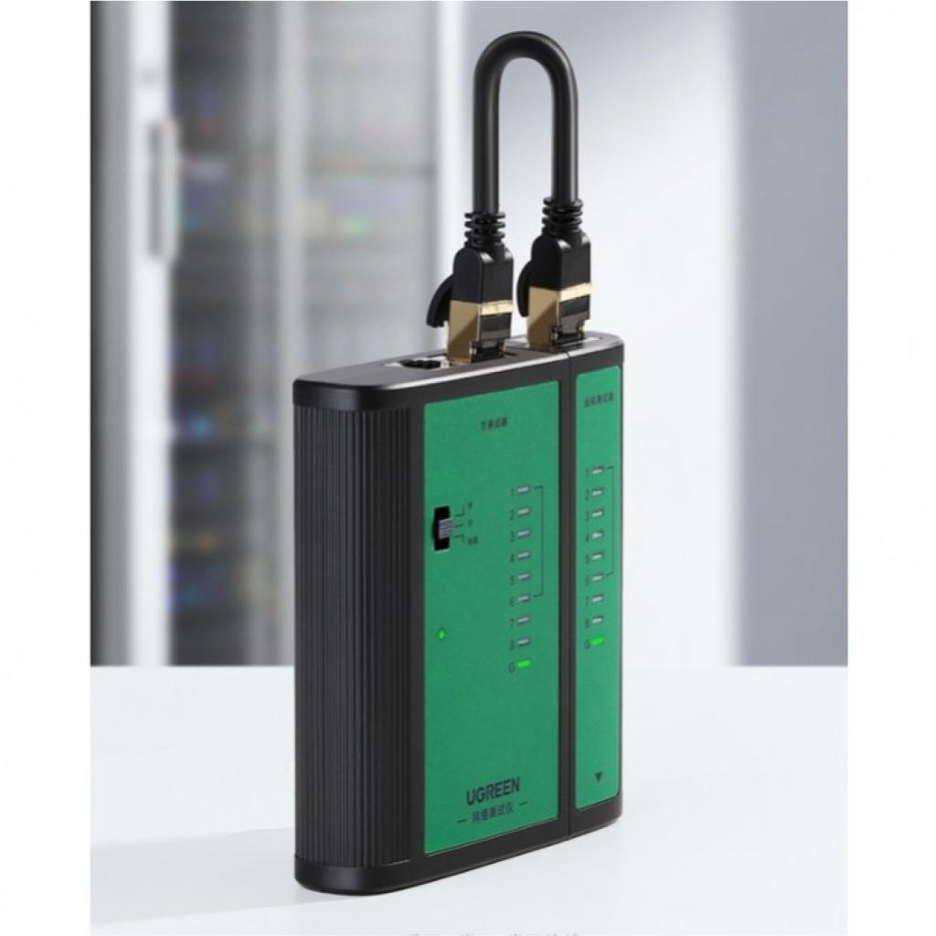 Network Lan Tester UGREEN RJ11 RJ45 Alat Penguji Tes Kabel Ethernet