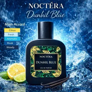Noctera Dunhil Blue Eau de Parfum - Parfum 30ml Citrus Segar Aromatik & Woody untuk Pria dengan Aroma Segar dan Woody