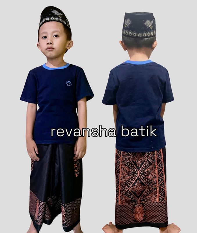 Sarung Instan Anak Usia 3-11 Muslim Terbaru Model Praktis Karet Pinggang 3