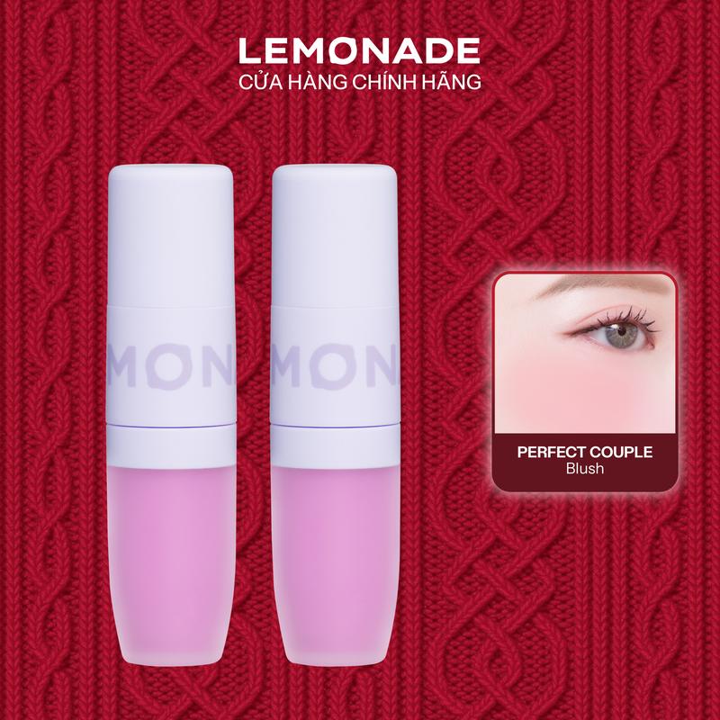  Combo 02 Má kem mịn lì thuần chay Lemonade Perfect Couple 8.5g 
