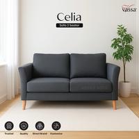 Gambar Sofa 2 Seater Celia By Vassa Sofa Minimalis Modern dari Vassa Sofa & Home Kab. Bogor 1 Tokopedia
