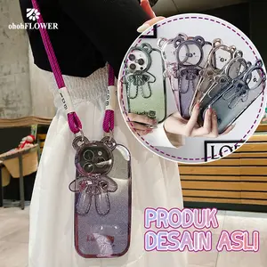 Ekor Beruang Pelangi: Gantung di Pergelangan Tangan, HP Tetap Aman dan Cantik!