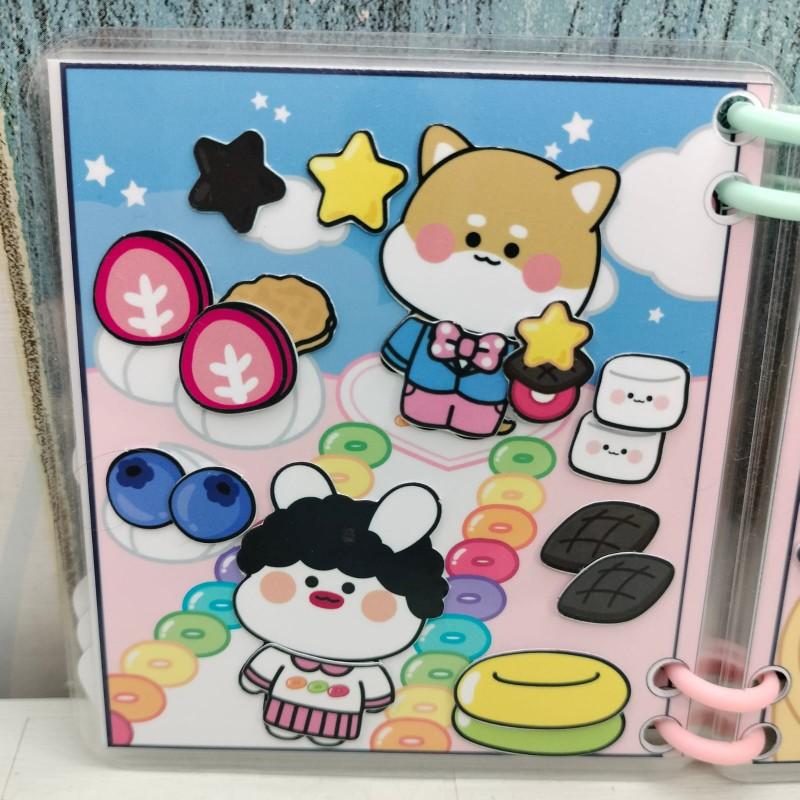 PAPER DOLL BONEKA KERTAS VIRAL CEREAL MAINAN ANAK Edukasi Plastik