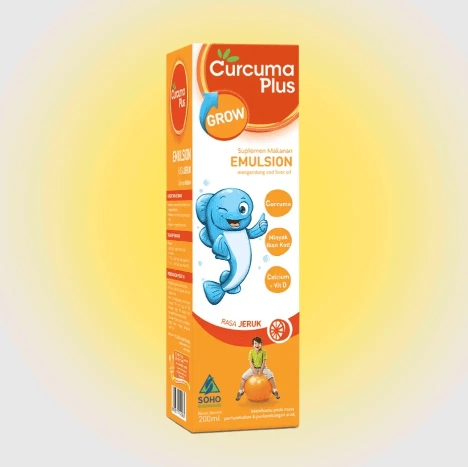 CURCUMA PLUS RASA STRAWBERRY MULTIVITAMIN Sirup Minuman