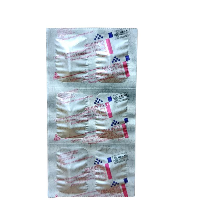 Neulin PS Kapsul – Suplemen Otak & Saraf – Cytidine, Choline ...