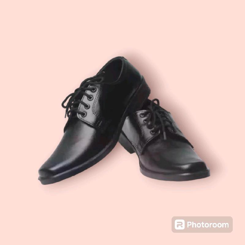 Sepatu Pantofel PriaFree Sandal Bustong - Gratis Kaos Kaki sepatu guru cowok 3