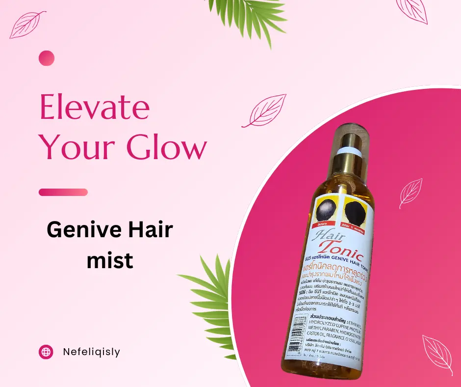 Genive hair mist and essence for hair care Haircare Hydrating