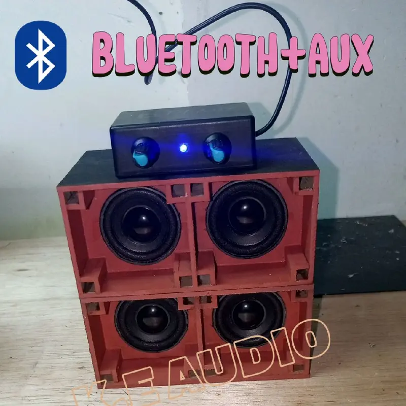 PAKET KOMPLIT 2" PLANAR SIAP BUNYI,CEK SOUND Amplifier 0