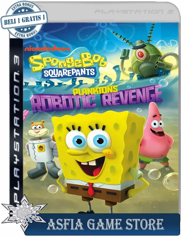 Spongebob Planktons Robotic Revenge DVD Kaset Game PS3 PKG CFW HEN MULTIMAN Default