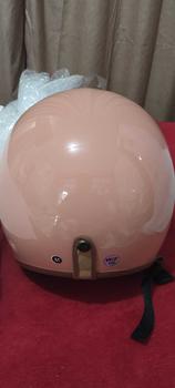 Product Review of HELM BOGO DEWASA KACA PILOT CLEAR MODEL HIJAB RETRO PRIA WANITA LIST BUSA COKLAT FULL LEHER SNI TERBARU MOTORCYCLE from @**✨ 2