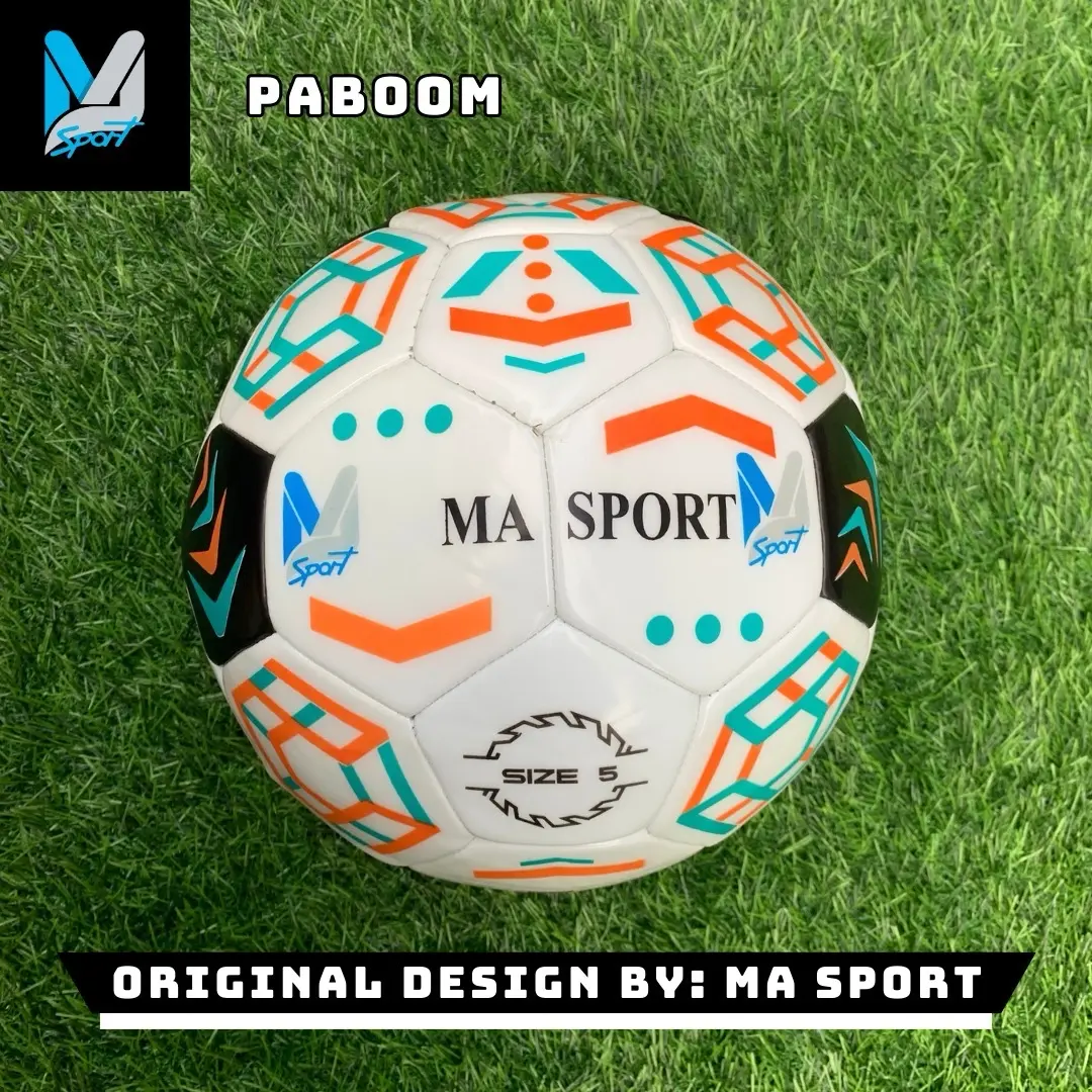 Bola Sepak l Design Paboom | Size 5 | Bola Kaki | Bola Murah (untuk anak dan dewasa)
