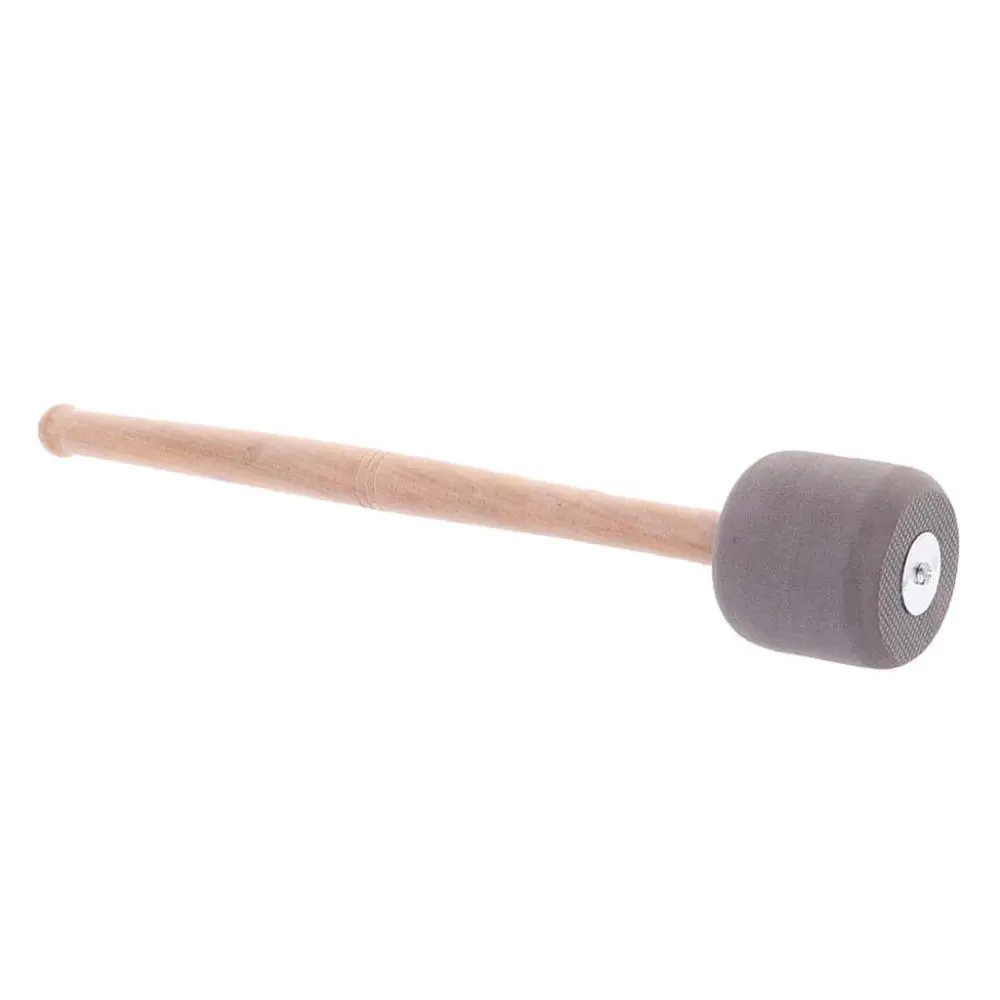 Bass Drum Mallet Stick  Mallet Percussion with Wood Handle for Drummer Bands Musical Playing