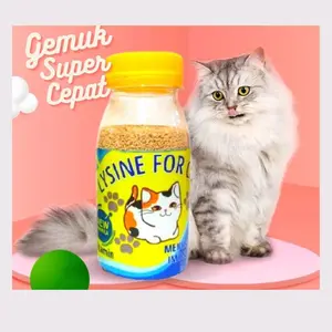 Vitamin Penggemuk dan Bulu Kucing Penumbuh Bulu Kucing Pelebat Bulu Obat Bulu Kucing Rontok vic pet store