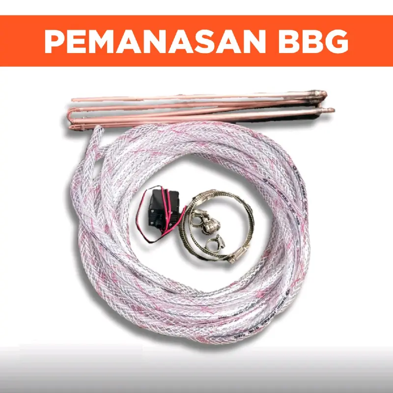 pemanas bbg dari knalpot,mudah dan praktis 0