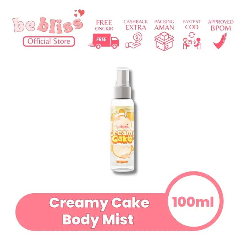 BEBLISS Bundling BodyMist Parfume 400ml Spray Get 4pcs Perfume Tubuh Wangi Tahan Lama BPOM 5