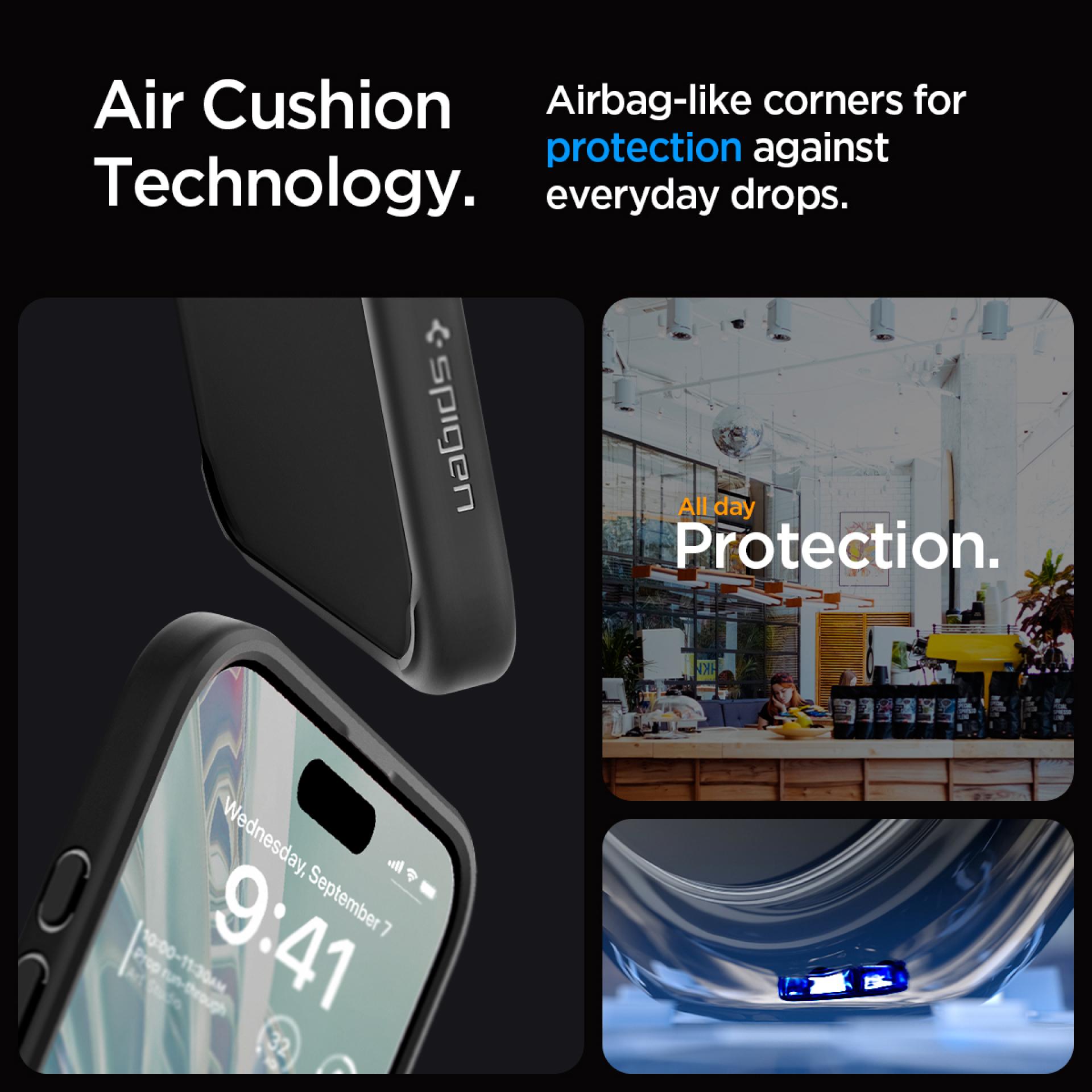 SPIGEN Case for iPhone 17 16 Pro Max Plus Air Ultra Hybrid MagFit Magsafe Clear Matte Slim Anti Crack Shock Casing
