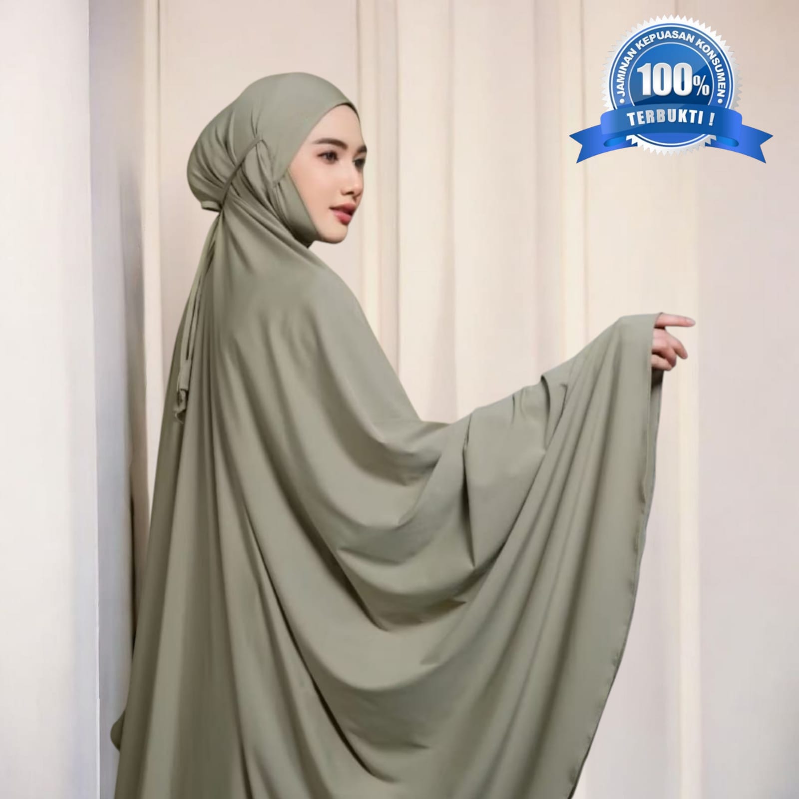 Mukena Jersey Malaysia premium Syahda | Mukena model terbaru dan terlaris