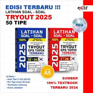Tryout EPS TOPIK KOREA TERBARU 2025 - Versi Terbaru
