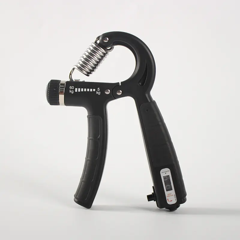 Gripper karet yang dapat disesuaikan, 5-60KG, pegangan tangan portabel, pelatih kekuatan lengan, gripper kebugaran