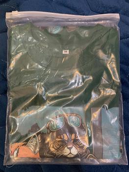 Product Review of Áo Thun Nam Nữ KEBO Menswear Cotton 4 Chiều Phông Basic Cổ Tròn Top 4 MÈO from T**2 0