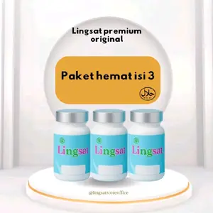 PAKET 3 LINGSAT PREMIUM ISI-30 KAPSUL