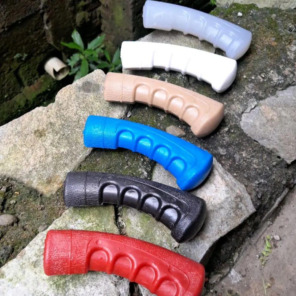 Gagang Golok Plastik PVC Anti Selip & Anti Pecah dengan Motif Kulit Jeruk