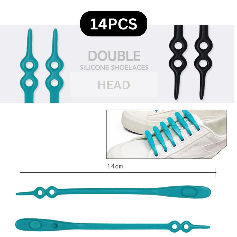 NEXTTHING.ID - HILACES BASIC Lazy Shoelace tali sepatu silikon tali sepatu karet 1