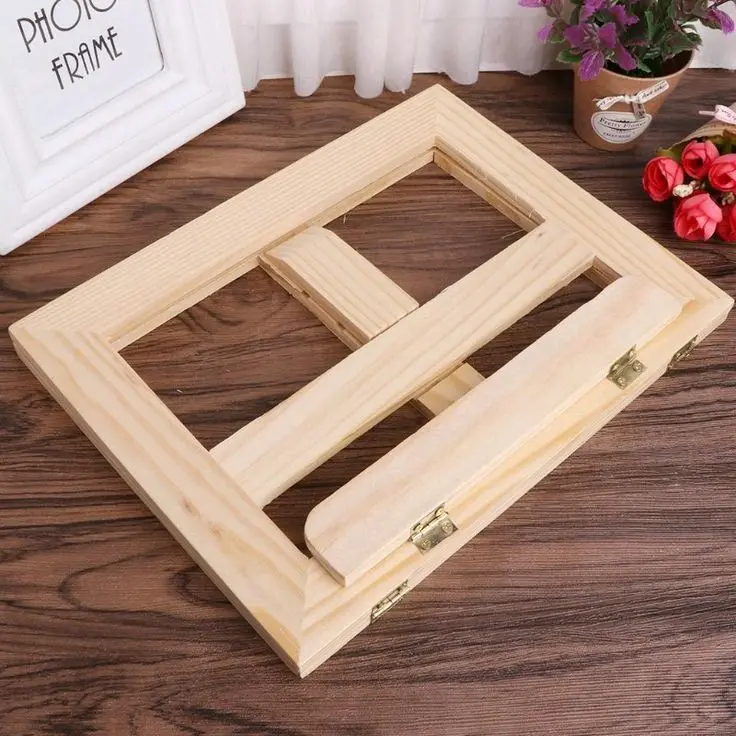 Easel Meja Book Stand wooden easel stand holder tablet Ipad Computer Laptop