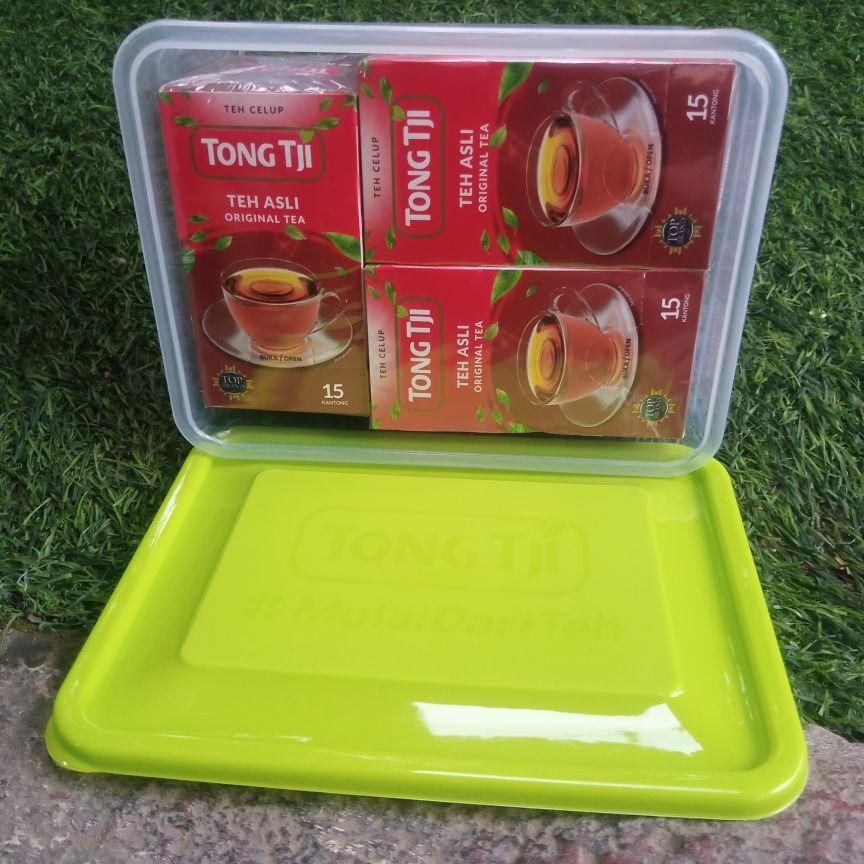 DANDANG Teh Celup Asli 2 Pak @ 25 Kantong GRATIS Canester Rasa Khas Nikmat & Praktis untuk Relaksasi Tubuh Cocok untuk Anda yang Sibuk Herbal Gula