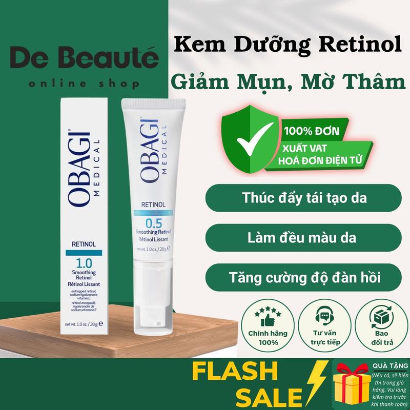 Kem Dưỡng Tái Tạo Và Trẻ Hóa Làn Da Obagi Retinol 0.5% / 1.0% 28g