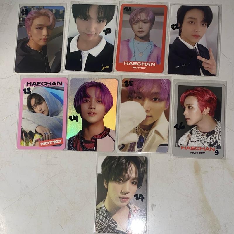 Readystock Photocard Haechan NCT Official 2