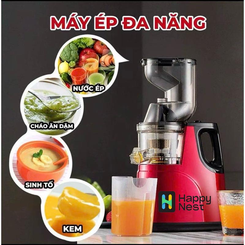 Máy Ép Chậm KB-F8B Công Suất 200W, Giữ Trọn Dưỡng Chất, Tự Ngắt Khi Quá Nhiệt,…