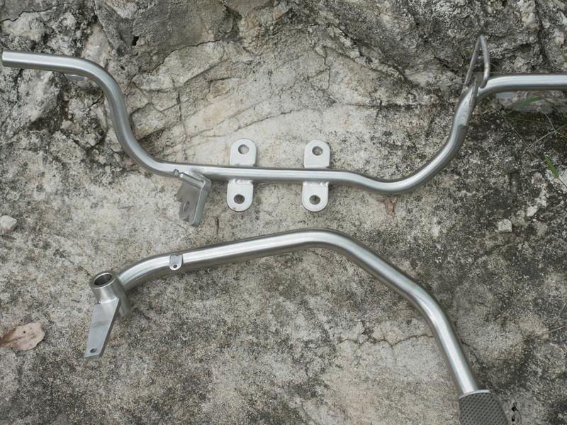 [COMBO] GÁC CHÂN MÁY VÀ CẦN ĐẠP THẮNG INOX 304