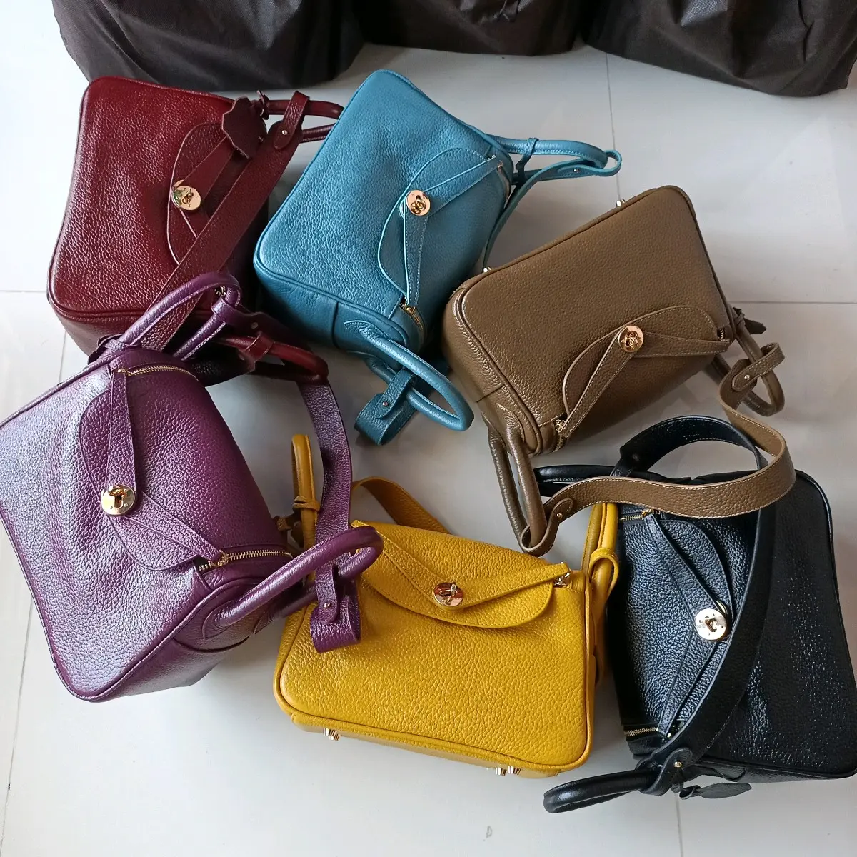 Tas lindong wanita kulit sapi uk 25