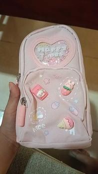 Product Review of PENCIL CASE HIASAN GLITTER KARAKTER 3D MODEL TAS LUCU KOREA KAPASITAS BESAR Stationery from n**7 0
