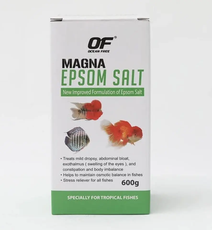 Ocean Free Magna Epsom Salt | Stress reliever and detoxing solution for your fishes