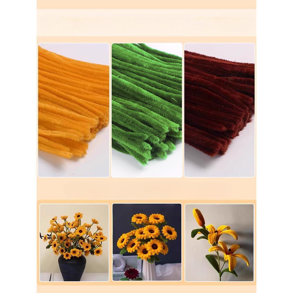 Kawat Bulu Mercy 30cm 100pcs | Pipe Cleaner Premium Gembul & Fleksibel | DIY Craft Warna Cerah Kawat Bulu Mercy 30cm 100pcs | Pipe Cleaner Premium Gembul & Fleksibel | DIY Craft Warna Cerah