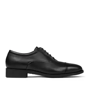 Prabu - Sepatu Kulit Oxford Pria Arjuna 2.1 Black Hitam