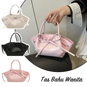 Tas Selempang & Hand Bag 2 IN 1 Crossbody Sling Shoulder Pu Kupu-Kupu Cantik Kekinian