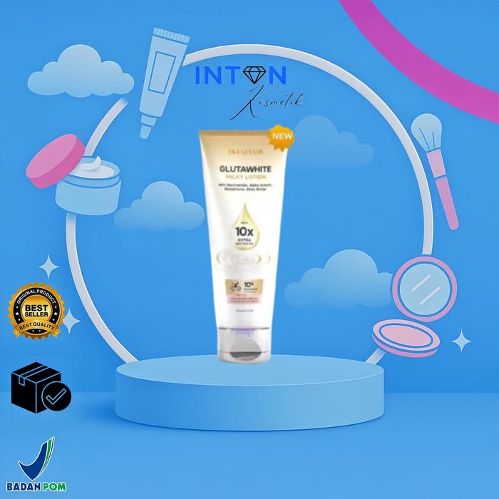 Skinflair Glutawhite Milky Lotion 150ml Lotion Pencerah Tubuh Dengan  Glutathione Arbutin Mencerahkan Memutihkan Kulit Bpom Approved Aman Untuk  Bumil 