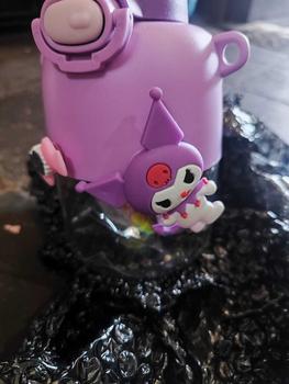 Product Review of Botol Minum Sanrio FREE STIKER LUCU Tempat Minum Anak Botol Cinnnamoroll Motif Kuromi Ungu Melody JUMBO Tali Sedotan Biru Pink Kitchenware Bottles Water Pipet Silikon from s**2 0