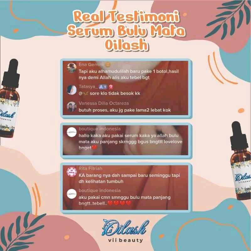 Oilash Serum by Viibeauty untuk menumbuhkan alis dan bulu mata 1